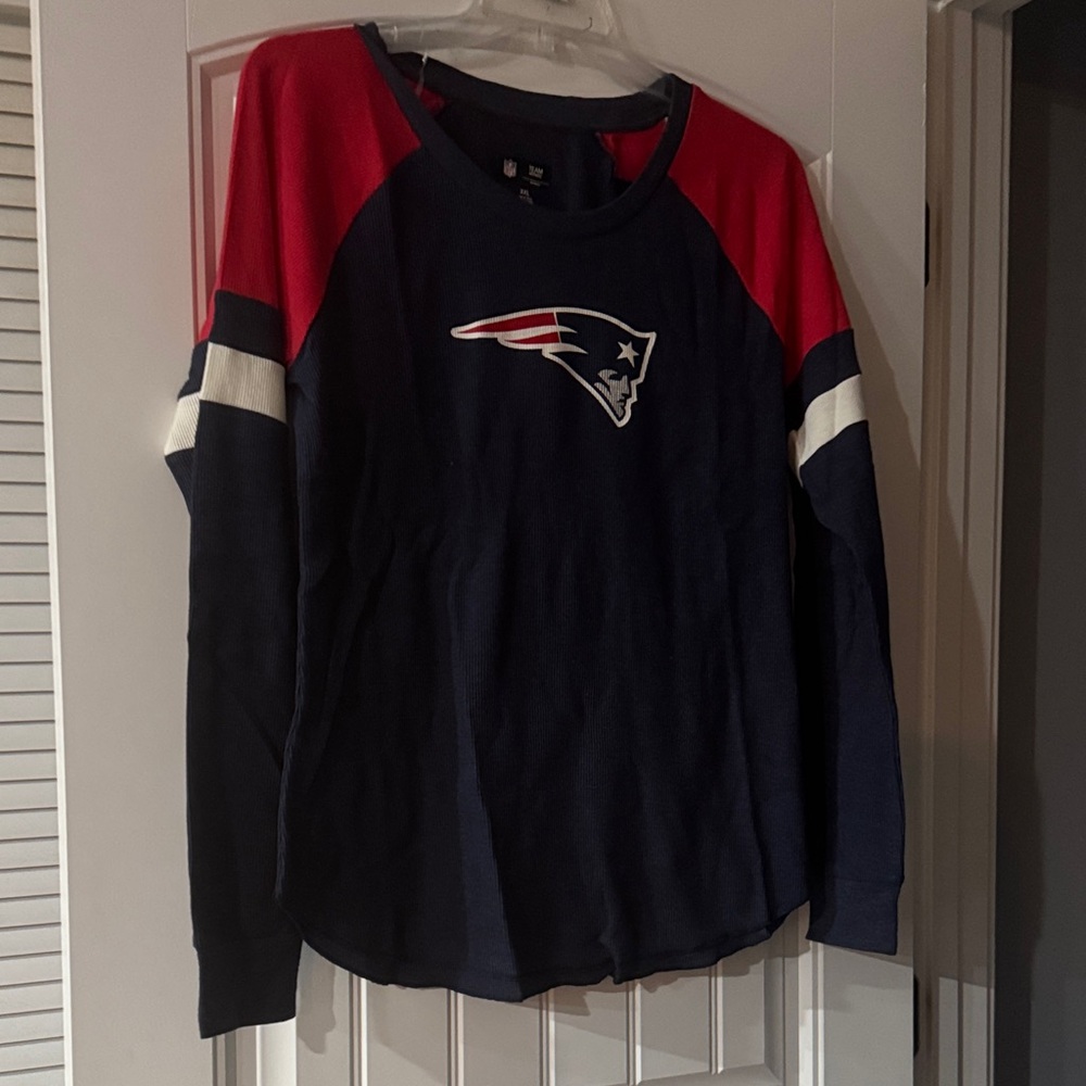 NFL Team Apparel Women's Navy Shirt